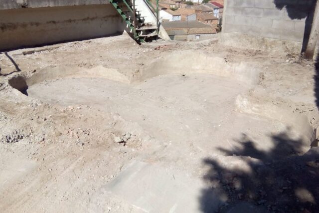 Desenrunament castell de Menàrguens agost 2017